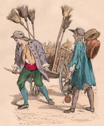 A Broom-Seller and a Copper-Smith